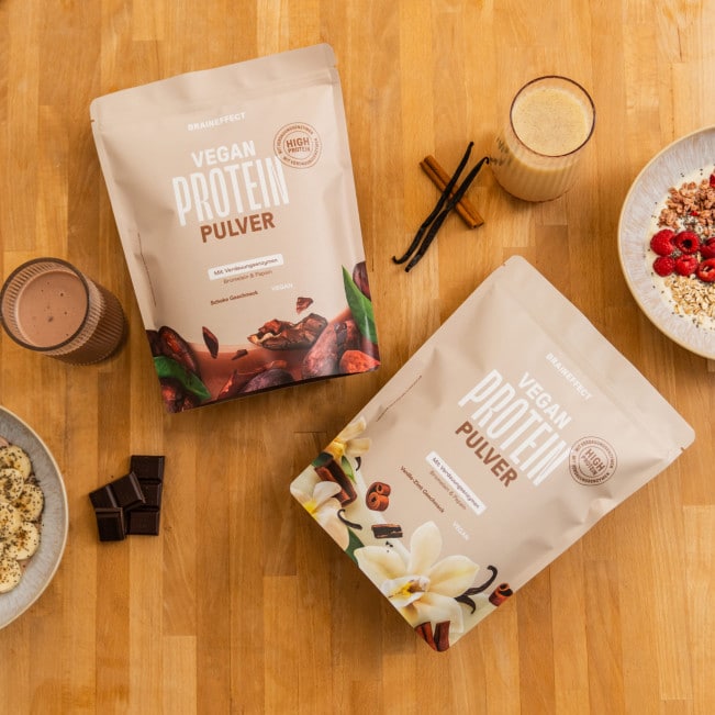 VEGAN PROTEIN Braineffect Erfahrungen rezepte