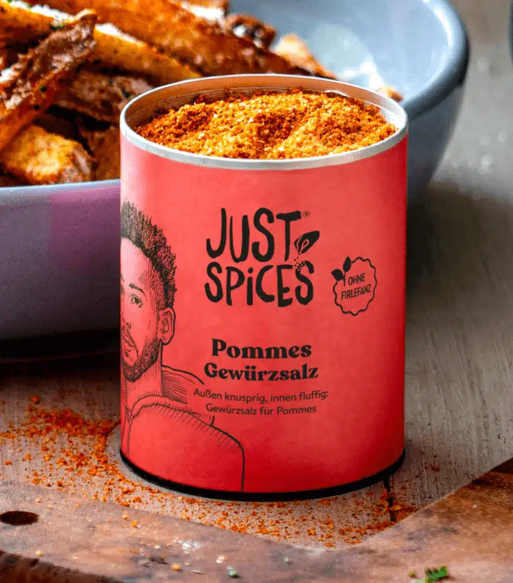 Pommes Gewürzsalz von JUST SPICES für Pommes, Wedges und Süßkartoffeln
