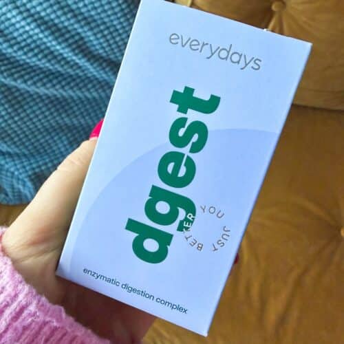 everydays dgest Verpackung Nahaufnahme – meine Erfahrungen enzymatic digestion complex Produkttest 2026