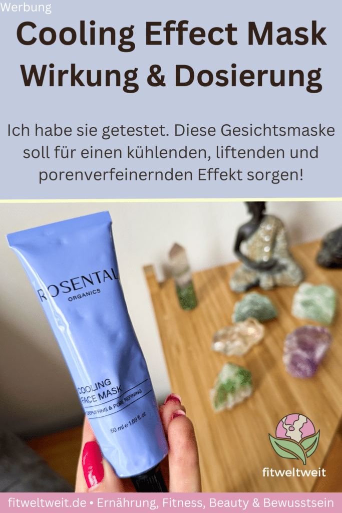 Cooling Effect Mask Wirkung & Dosierung