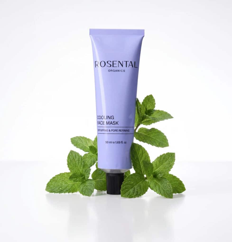 Inhaltsstoffe Kühlungsmaske Gesicht Cooling Face Mask Rosental Organics Produkttest