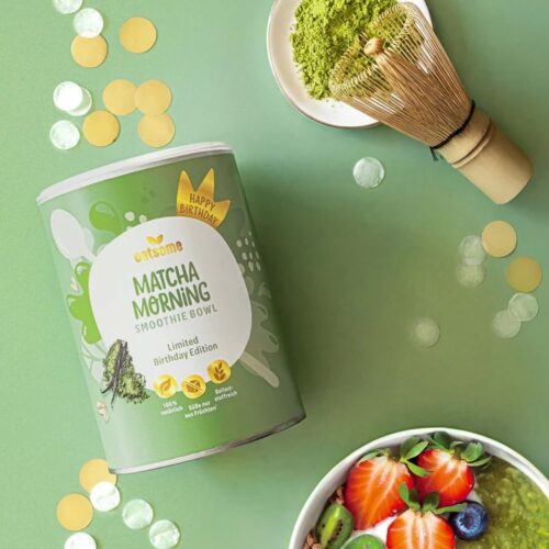 Matcha-Morning-Oatsome-Produkttest-Erfahrungen-Fruehstueck-schnell-einfach-gesund