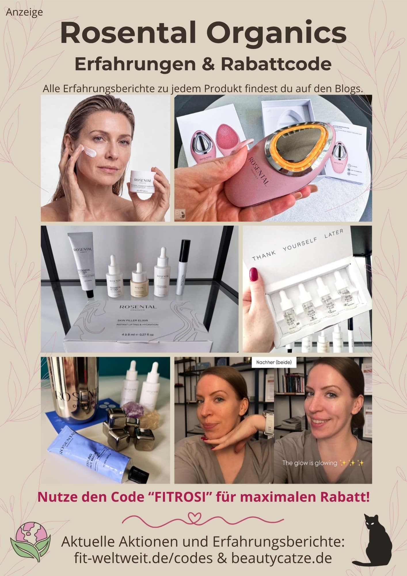 Rosental Organics Erfahrungen 2026 2027 Rabattcode Instagram Influencer
