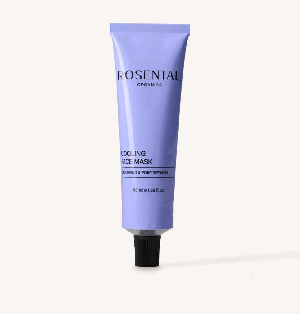 Verpackung Tube Material Cooling Face Mask Rosental Organics Produkttest