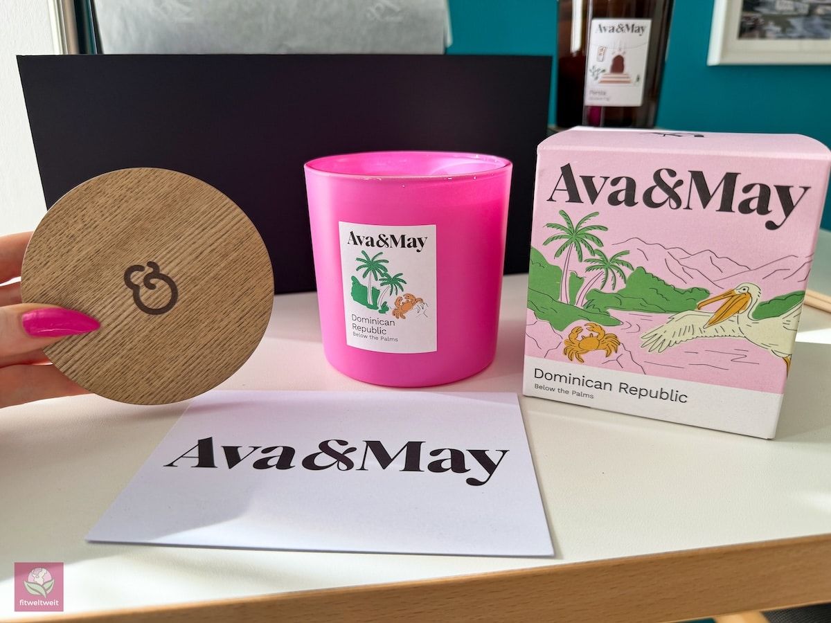 ausfürhlicher Produkttest Ava&May Dominican Republic Große Duftkerze Erfahrungen 2026
