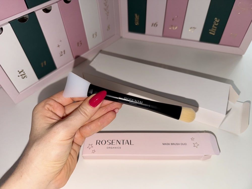 Mask Brush Duo Masken Pinsel Adventskalender Rosental Organics 2026 Unboxing Spoiler