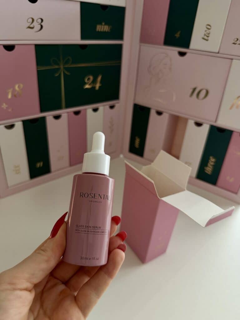 Spoiler Glass Skin Serum Originalgröße Adventskalender Rosental Organics 2026 Unboxing