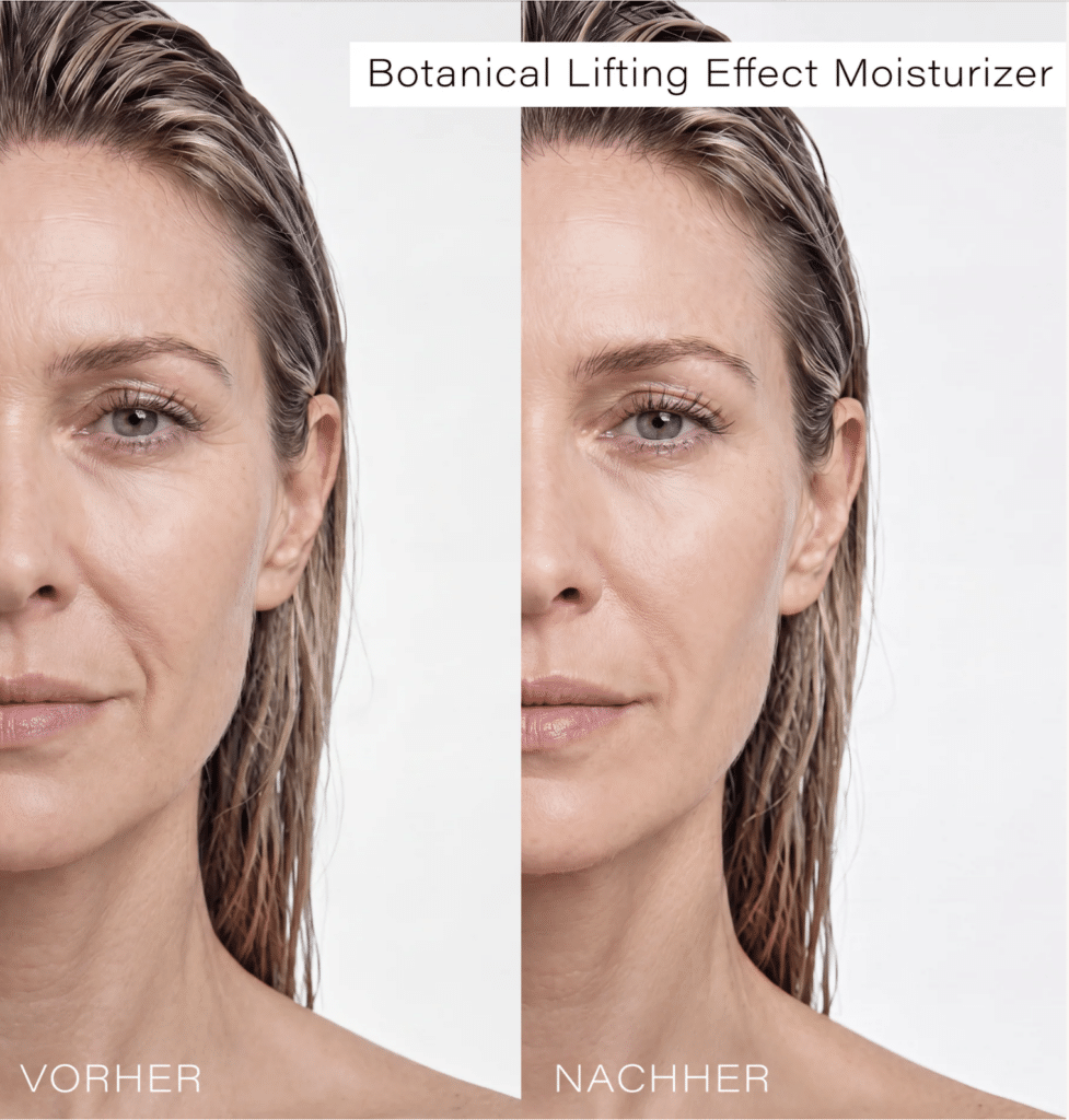 Vorher - Nachher Botanical Lifting Effect Moisturizer Rosental Organics Erfahrungen