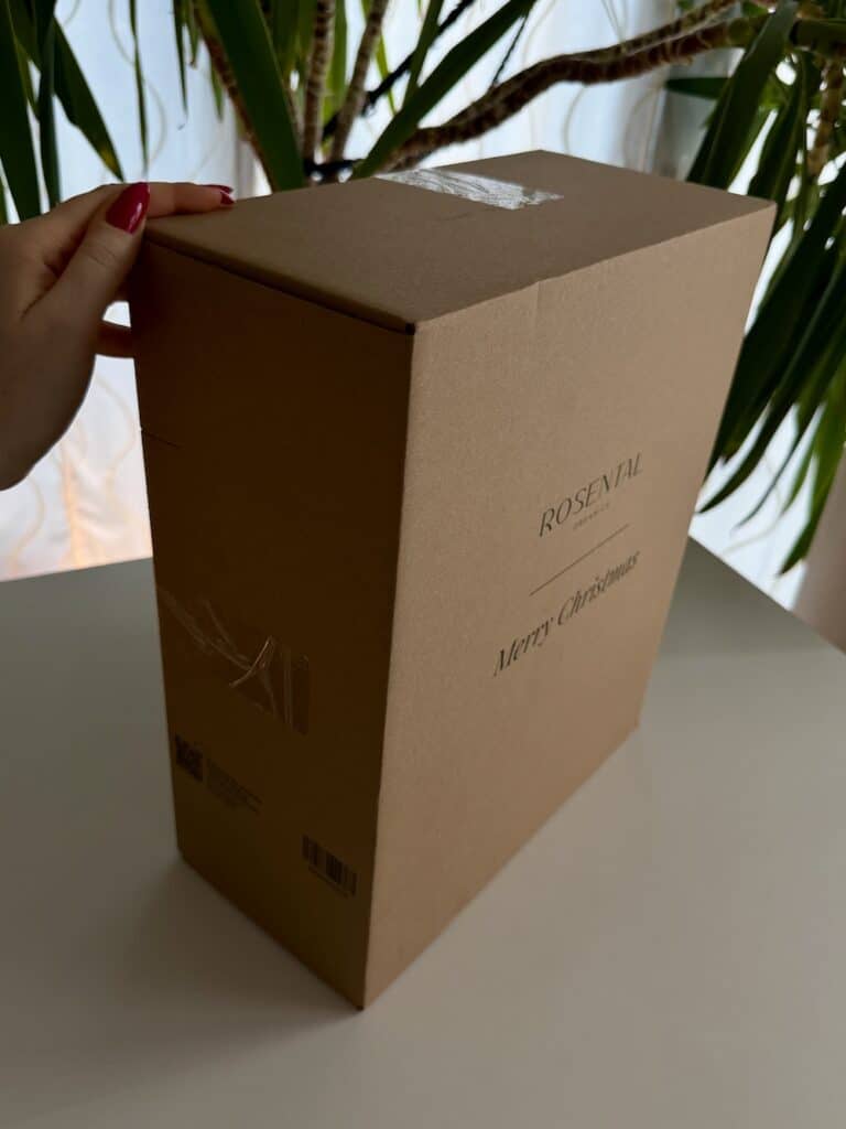 sicherer Versand Produkte Box Adventskalender Rosental Organics 2026 Versand und Unboxing
