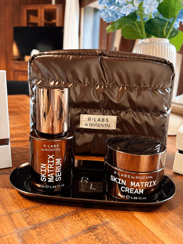 Produkttest Rosental Skin Matrix Set Creme Serum Tablet Beauty Bag